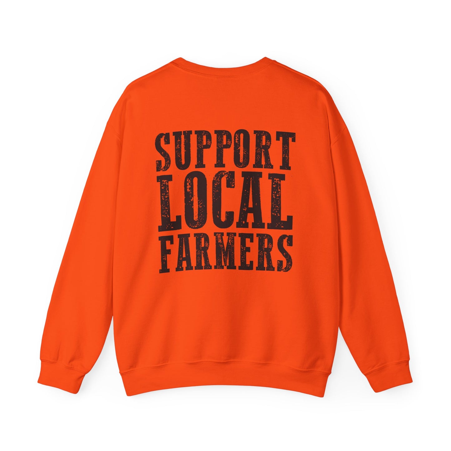 Farm Fresh & Cozy Crewneck – Support Local Farmers Sweatshirt