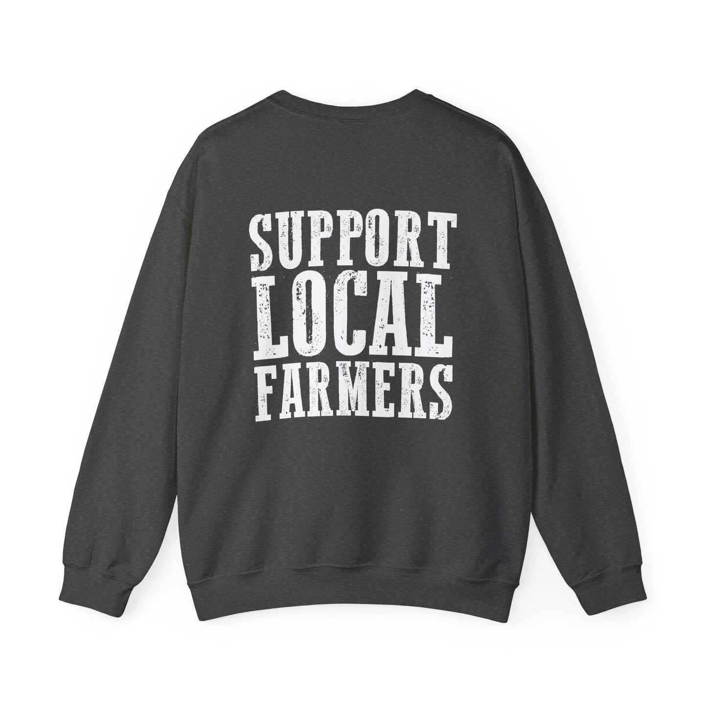 Farm Fresh & Cozy Crewneck – Support Local Farmers Sweatshirt