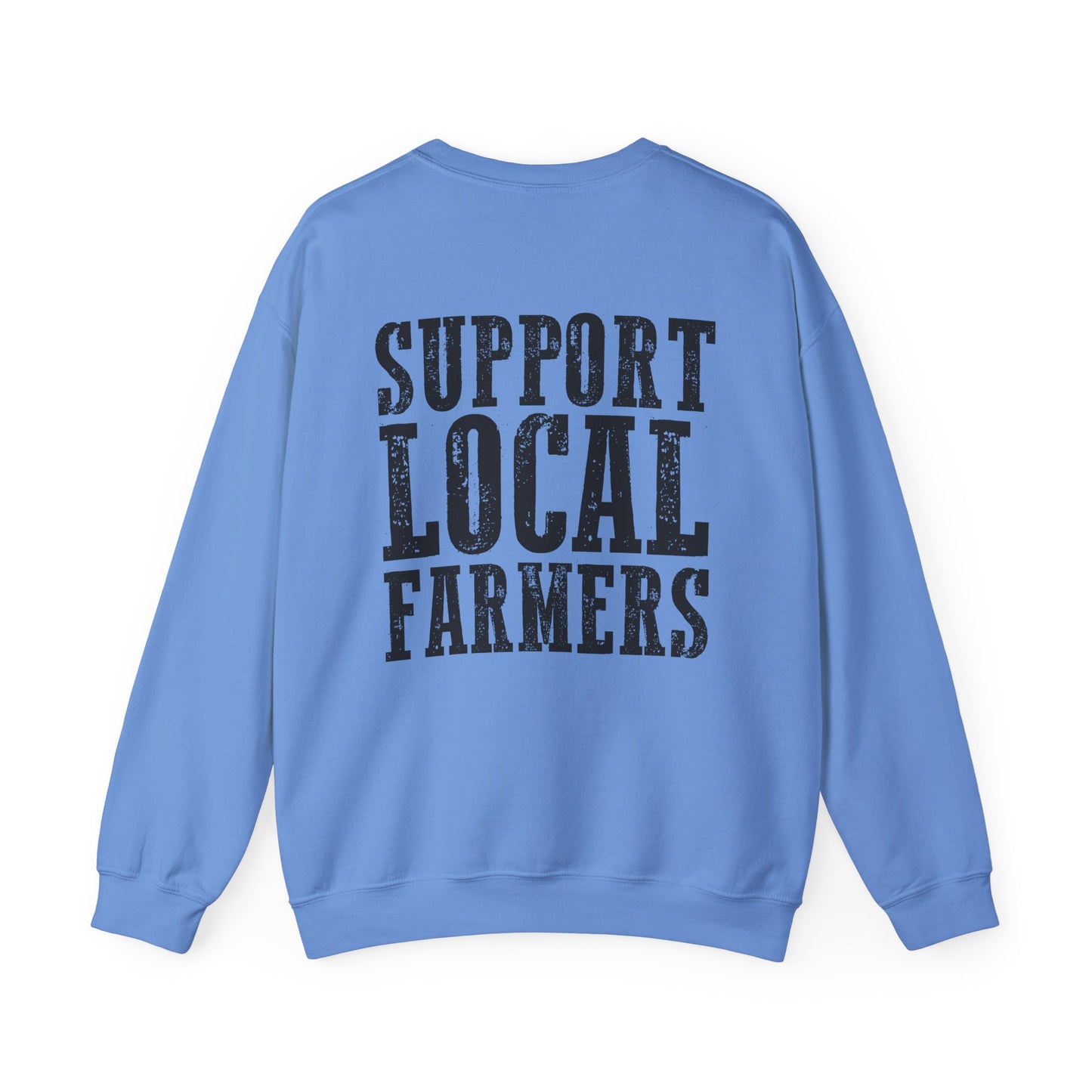 Farm Fresh & Cozy Crewneck – Support Local Farmers Sweatshirt