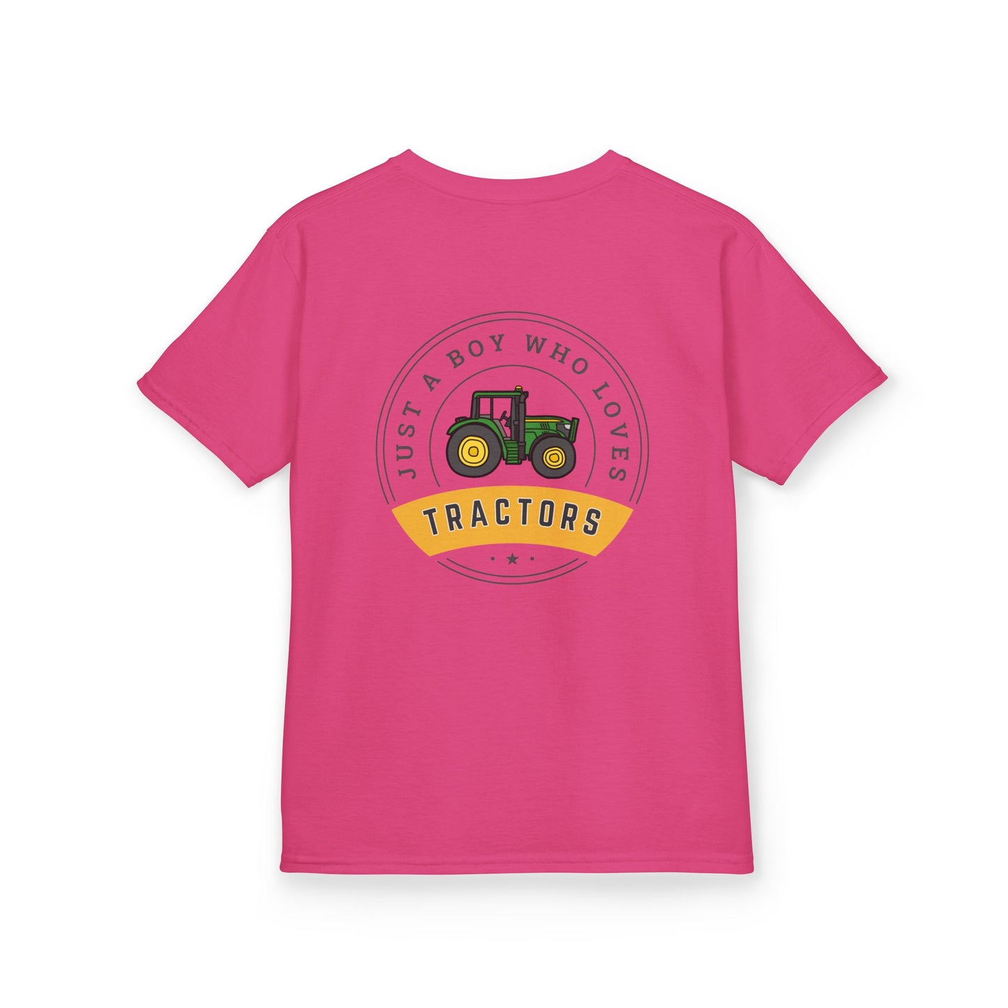 Just A Boy Who Loves Tractors Gildan™️ Kids Tee