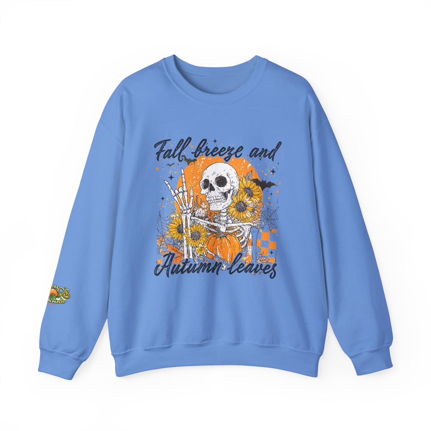 Fall Breeze & Autumn Leaves Gildan™️ Crewneck Sweatshirt