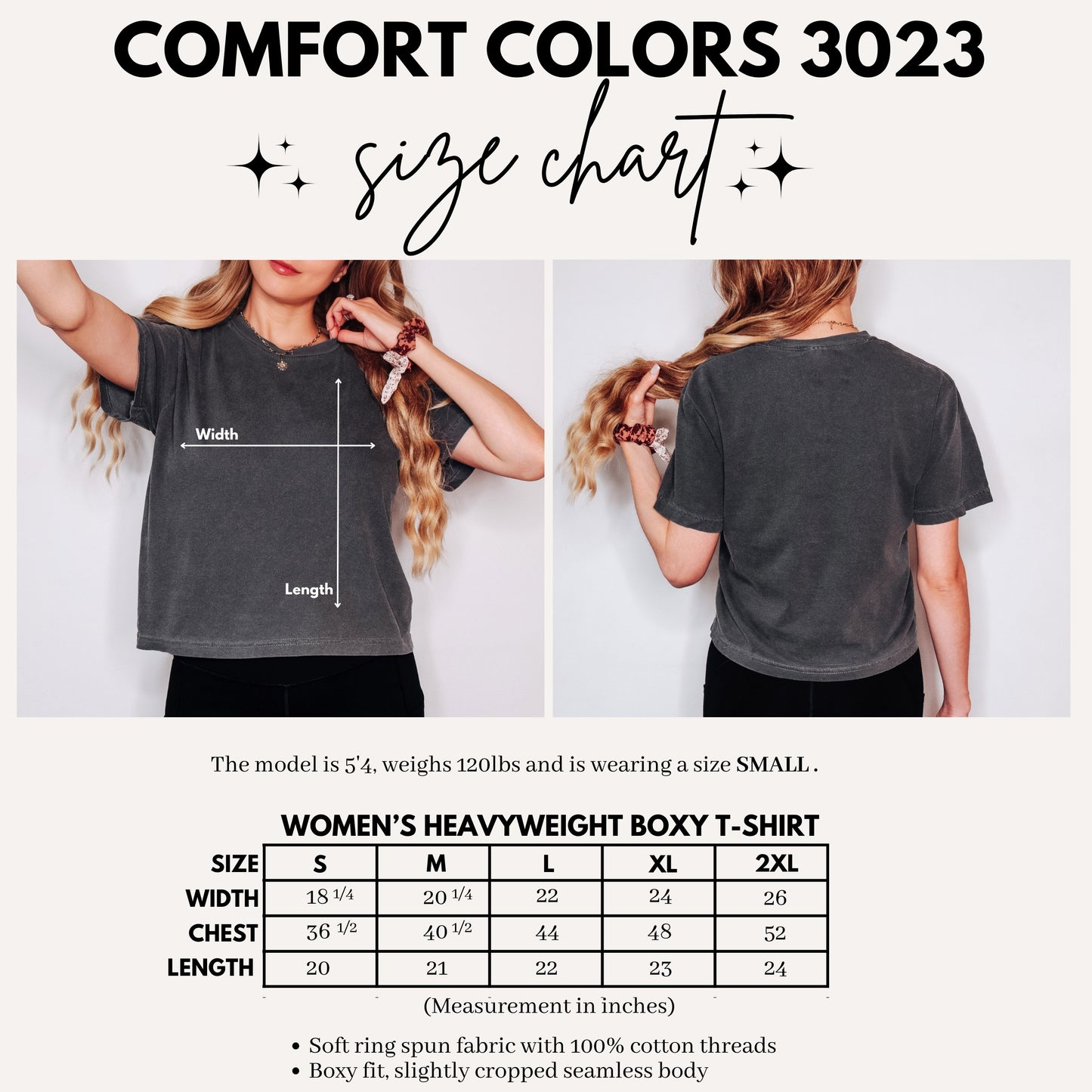 Pumpkin Meadow Comfort Colors® Women's Boxy Tee