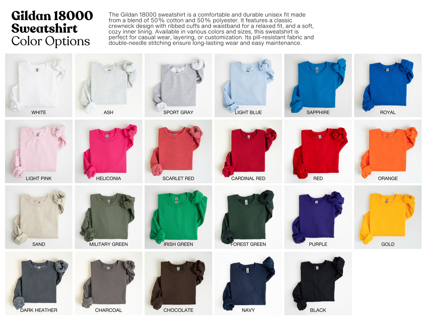 Famerish Adult Unisex Crewneck Sweatshirt