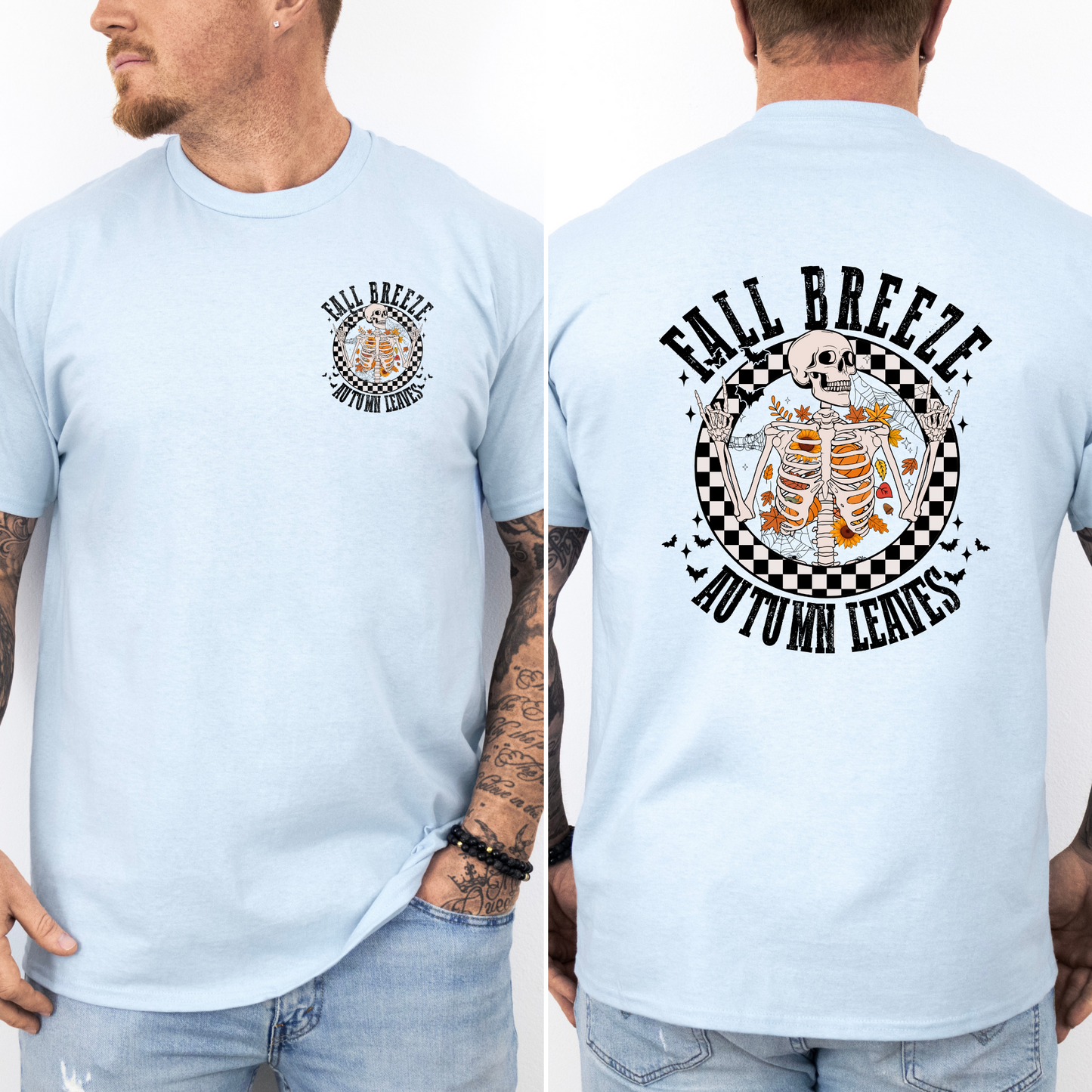 Fall Breeze & Autumn Leaves Gildan™️ Adult Unisex T-Shirt