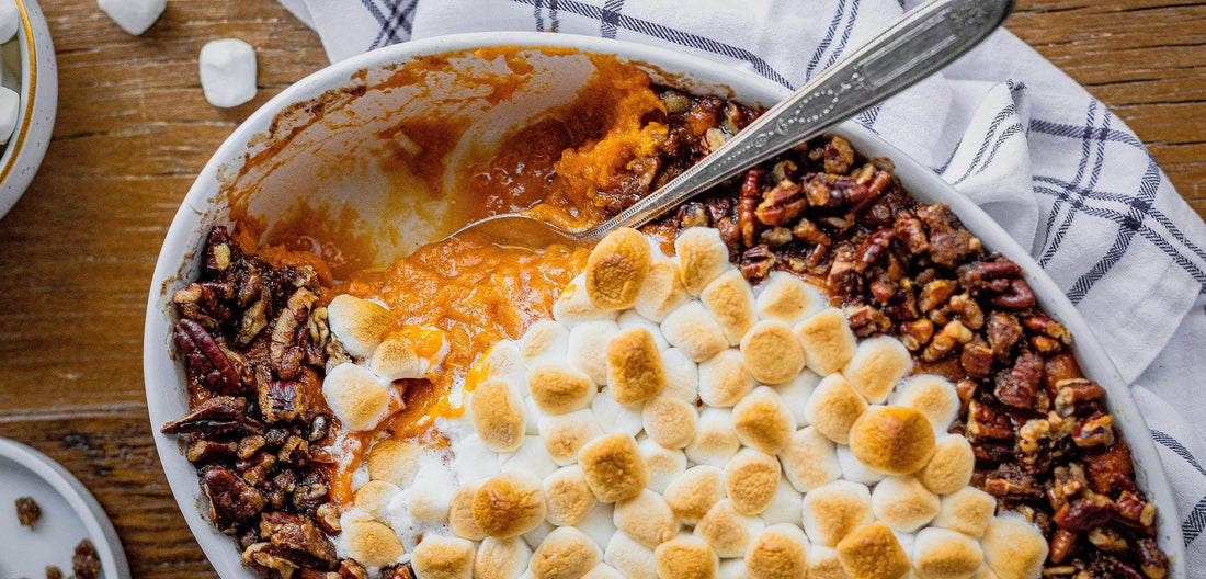 Harvest Maple Pecan Sweet Potatoes 🍠🍁