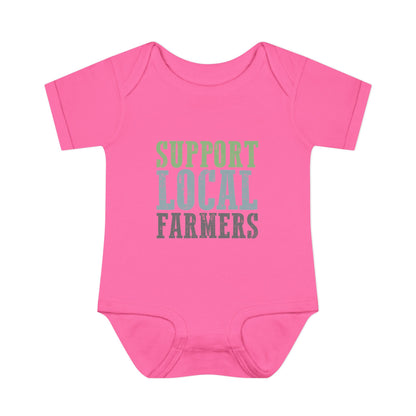Support Local Farmers Infant Bodysuit