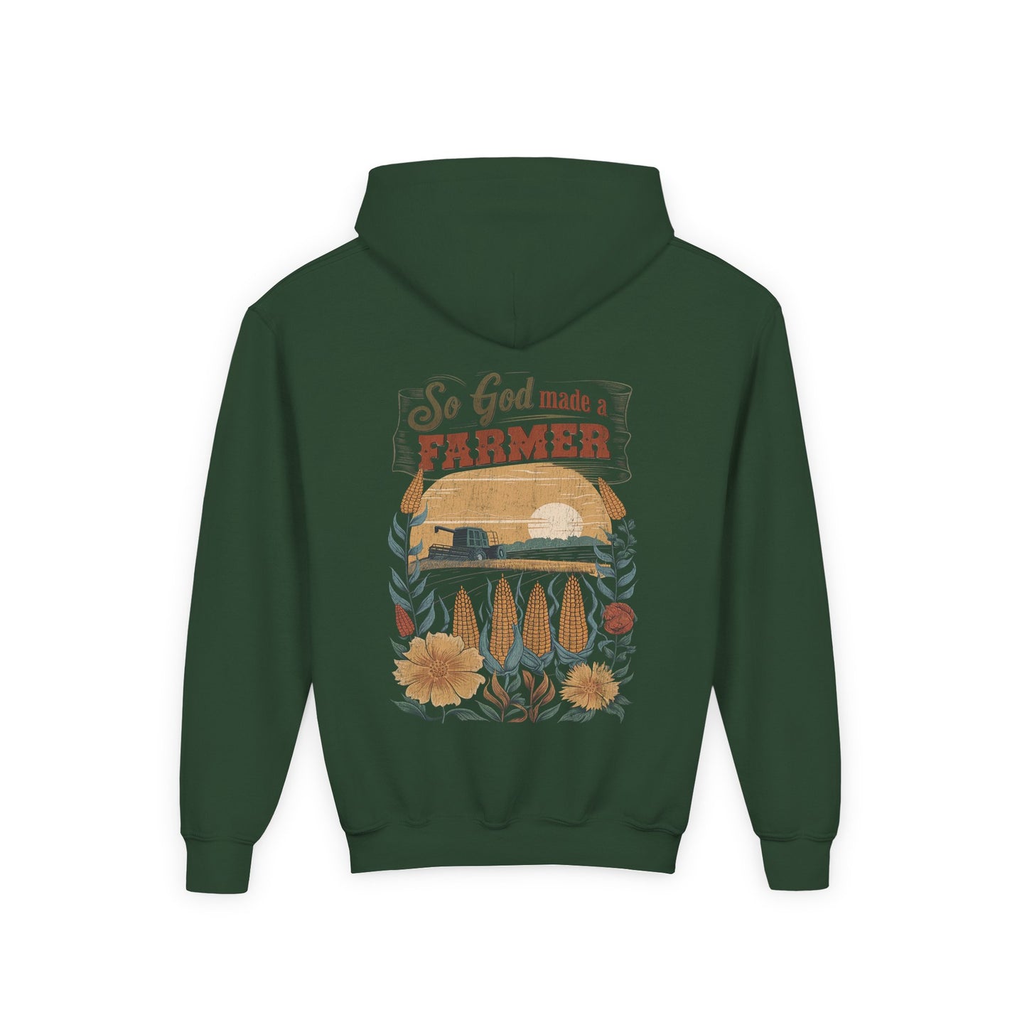 So God Made a Farmer Hoodie, Cozy Gift for Farmers, Perfect for Outdoor Activities, Agricultural Celebrations, Farm Life Enthusiasts, [...]