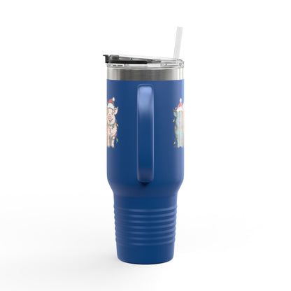 Christmas Piggies 40oz Stainless Steel Tumbler