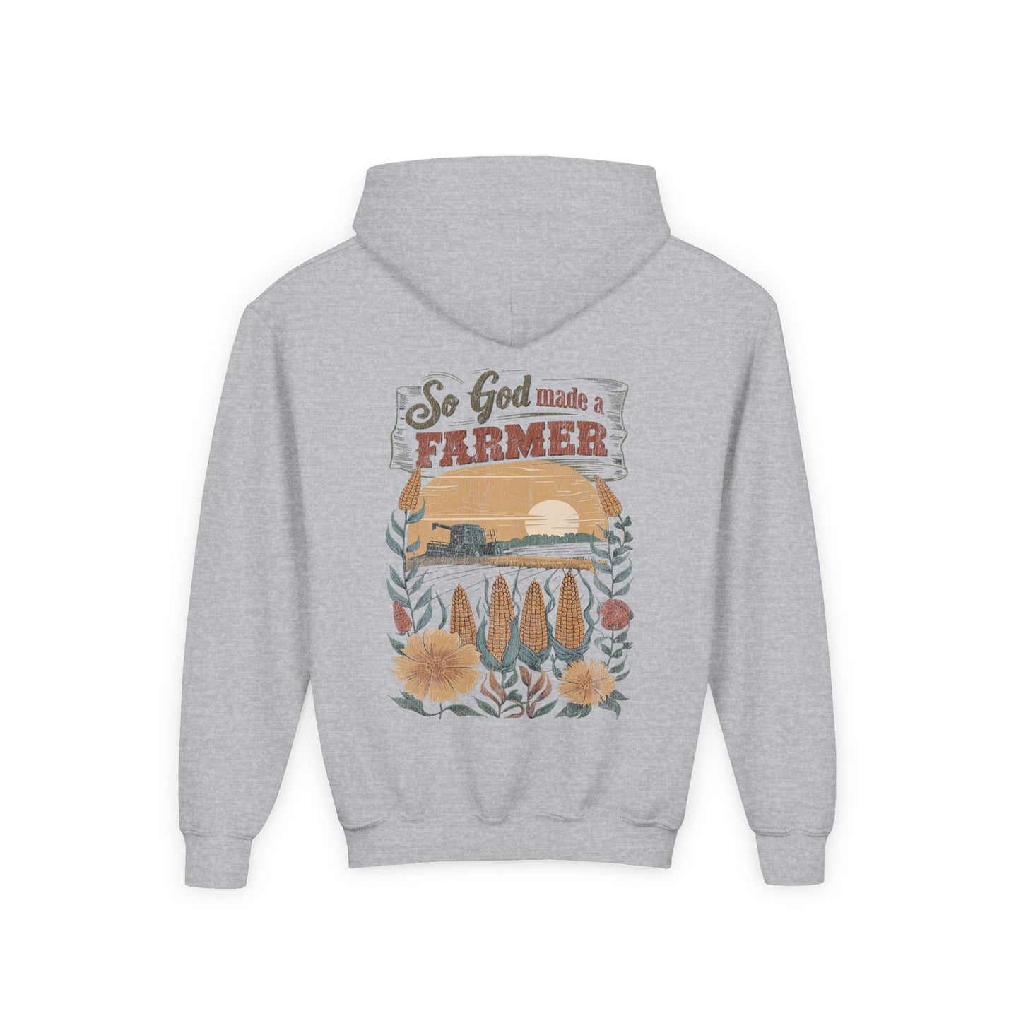 So God Made a Farmer Hoodie, Cozy Gift for Farmers, Perfect for Outdoor Activities, Agricultural Celebrations, Farm Life Enthusiasts, [...]