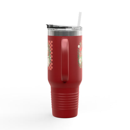 Jumbo’s 40oz Santa Tumbler – Festive Holiday Drinkware
