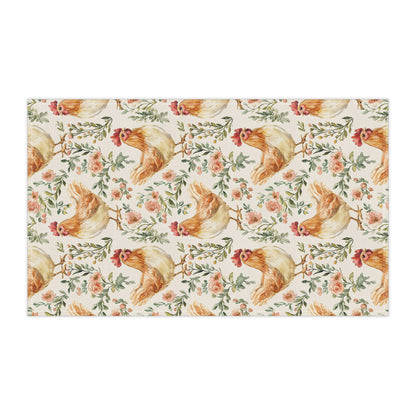 Charming Chicken Cotton Tea Towel
