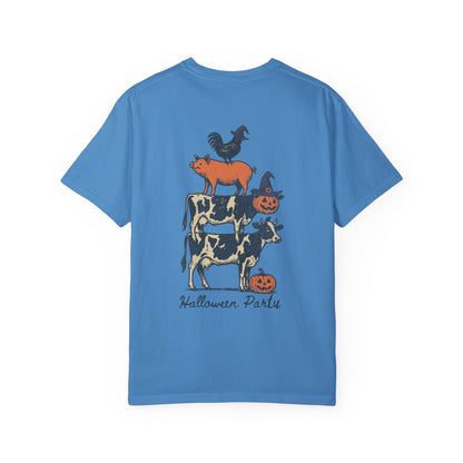 🎃 Halloween Party Cow Comfort Colors Tee