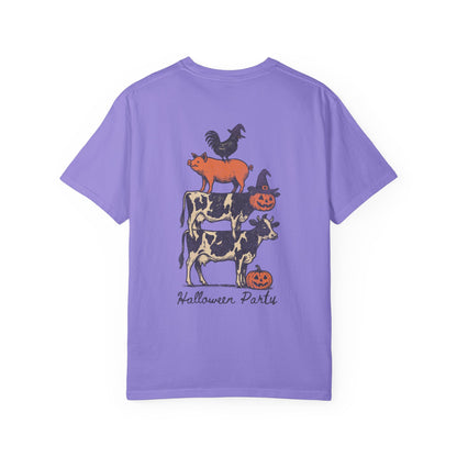 🎃 Halloween Party Cow Comfort Colors Tee