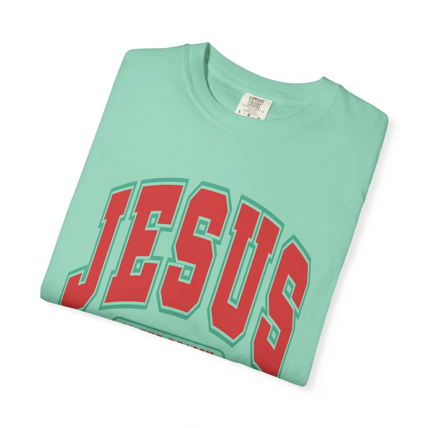 Jesus Is The Reason For The Season Comfort Colors T-Shirt – Festive Faith Holiday Tee