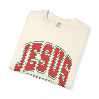 Jesus Is The Reason For The Season Comfort Colors T-Shirt – Festive Faith Holiday Tee