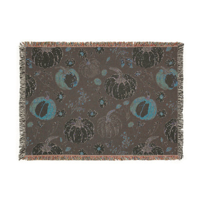 Pumpkin Patch Woven Blanket | Jumbo’s Pumpkin Patch | Fall Home Decor & Cozy Throw