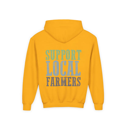 Support Local Farmers Youth Hoodie