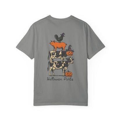 🎃 Halloween Party Cow Comfort Colors Tee