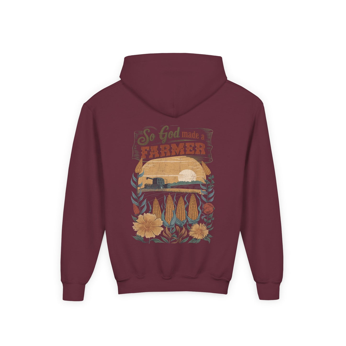 So God Made a Farmer Hoodie, Cozy Gift for Farmers, Perfect for Outdoor Activities, Agricultural Celebrations, Farm Life Enthusiasts, [...]