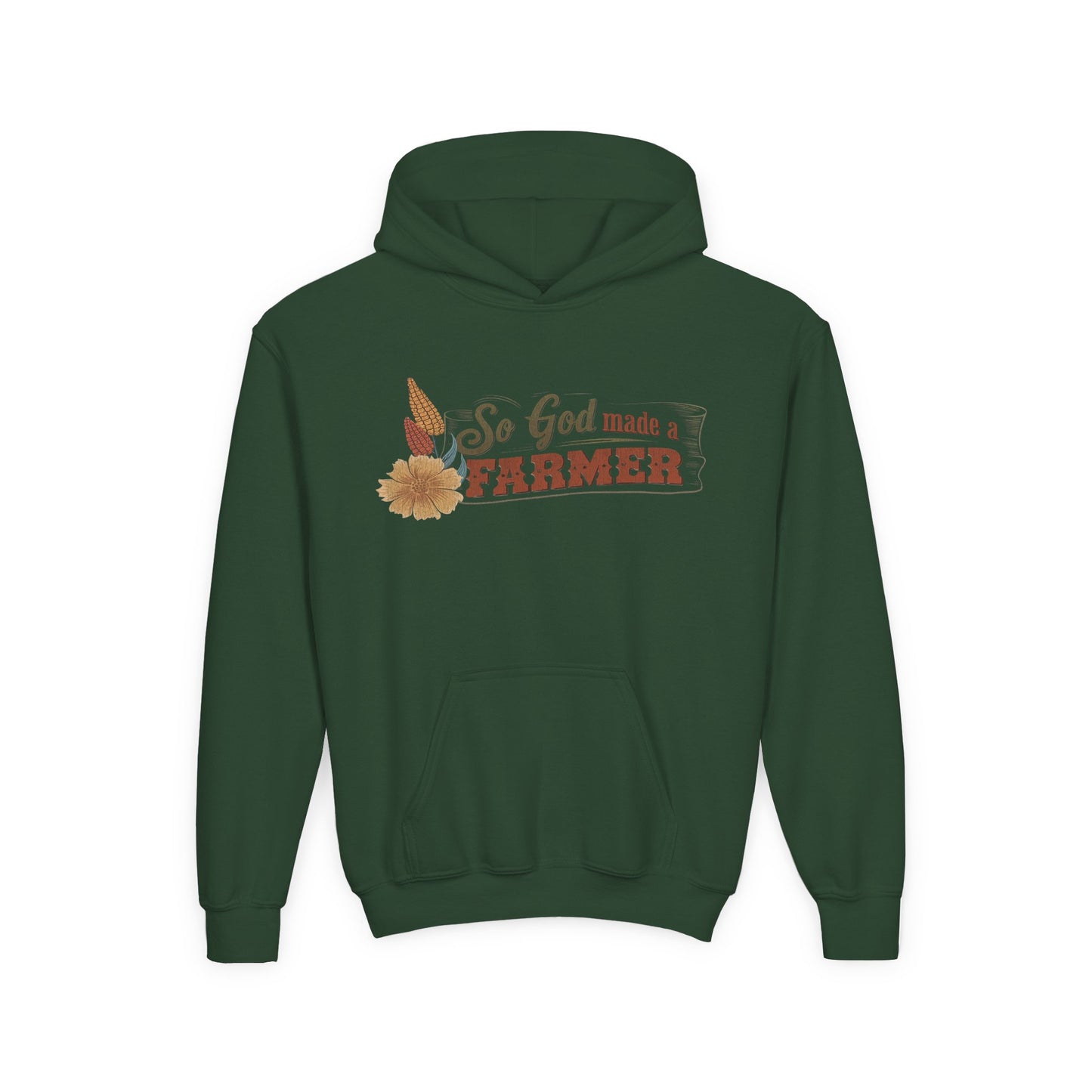 So God Made a Farmer Hoodie, Cozy Gift for Farmers, Perfect for Outdoor Activities, Agricultural Celebrations, Farm Life Enthusiasts, [...]