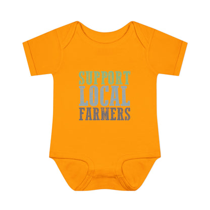 Support Local Farmers Infant Bodysuit