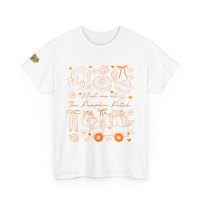 Meet Me At The Pumpkin Patch Gildan™ Adult Unisex T-Shirt – Cozy Fall Graphic Tee