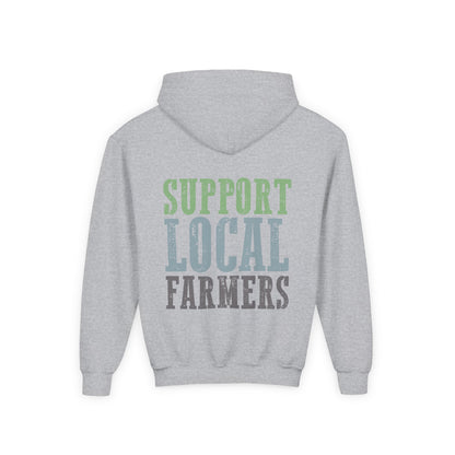Support Local Farmers Youth Hoodie