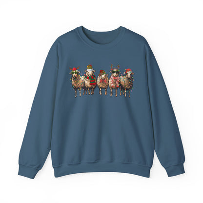 Merry Little Sheep Christmas Crewneck Sweatshirt