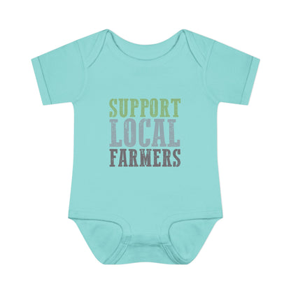 Support Local Farmers Infant Bodysuit