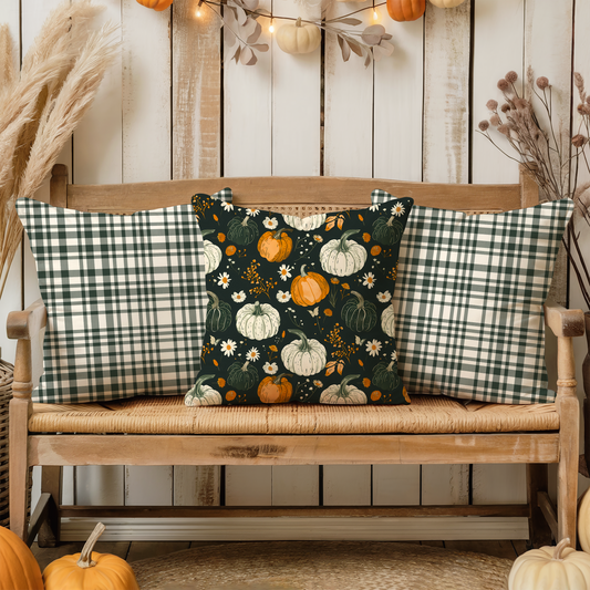 Pumpkin Pillow Cover | Jumbo’s Pumpkin Patch | Fall Farmhouse Home Decor