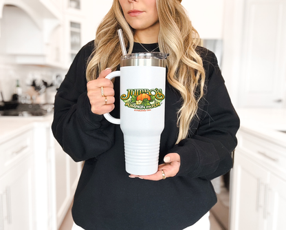 🎃 Jumbo’s Pumpkin Patch 40oz Logo Tumbler