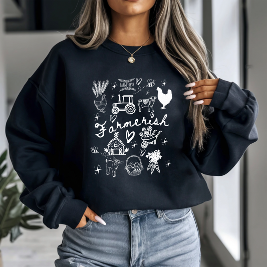 Famerish Adult Unisex Crewneck Sweatshirt