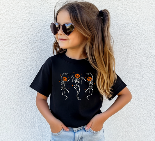 Dancing Skeletons Kids Unisex Tee