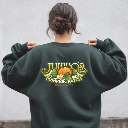 Jumbo's Pumpkin Patch Adult Unisex Crewneck Sweatshirt