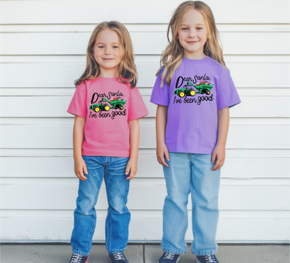 Dear Santa Youth Tee – Cute Christmas Shirt for Kids