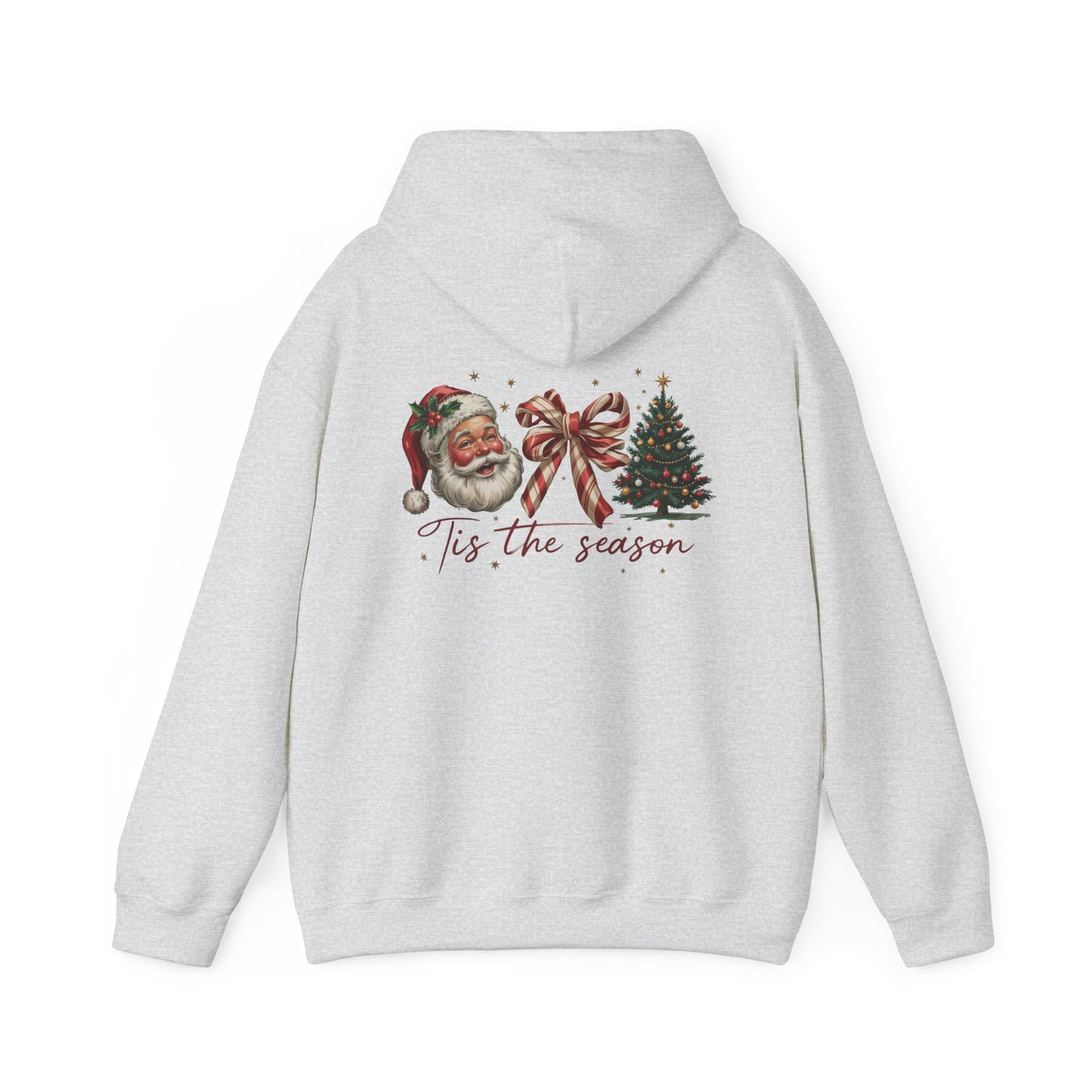 ’Tis the Season Santa Hooded Sweatshirt