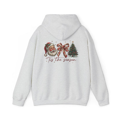 ’Tis the Season Santa Hooded Sweatshirt