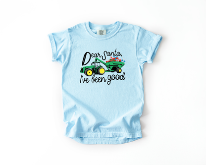 Dear Santa Youth Tee – Cute Christmas Shirt for Kids