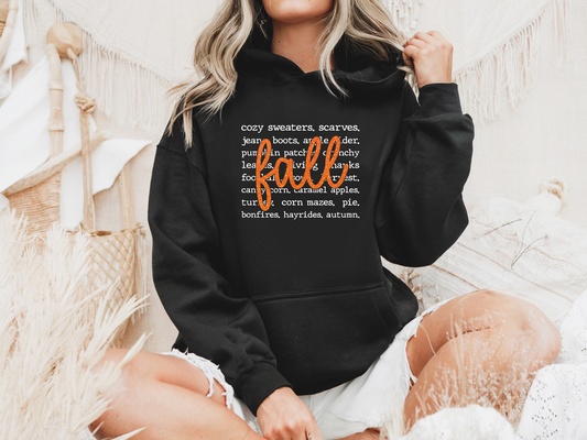 Fall Moments Adult Unisex Hoodie