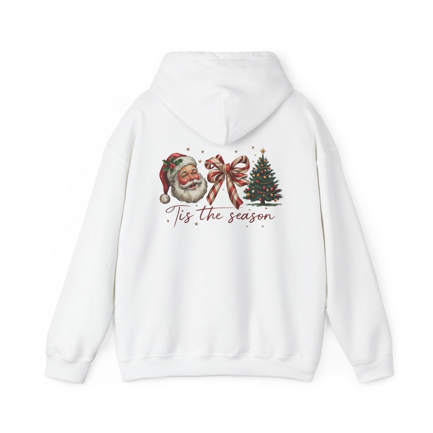 ’Tis the Season Santa Hooded Sweatshirt