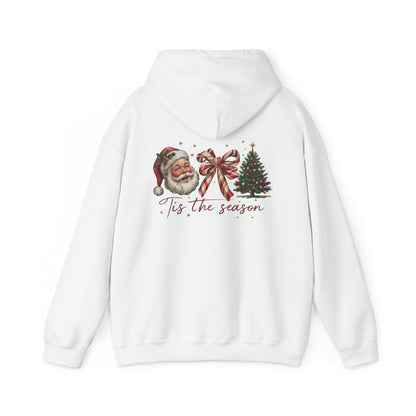 ’Tis the Season Santa Hooded Sweatshirt