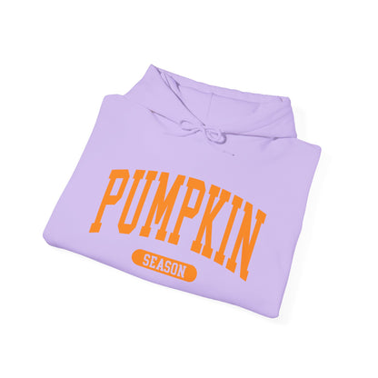 Pumpkin Season Gildan Hoodie | Jumbo’s Pumpkin Patch Logo Sleeve