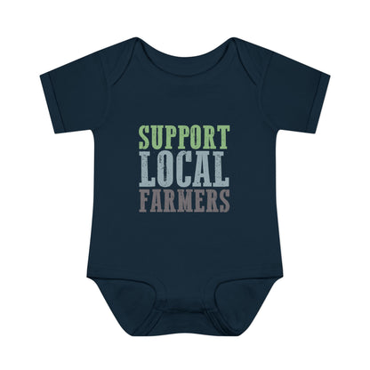 Support Local Farmers Infant Bodysuit