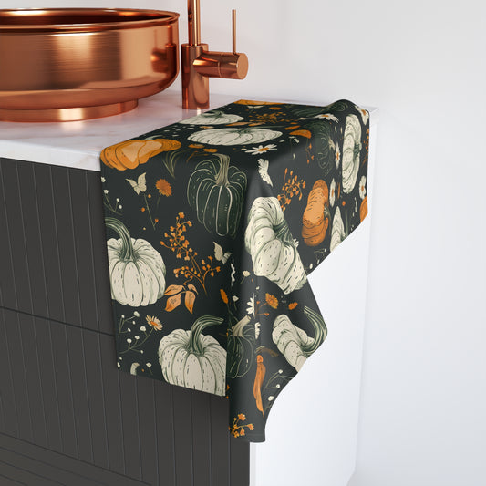 Autumn Pumpkin Hand Towel