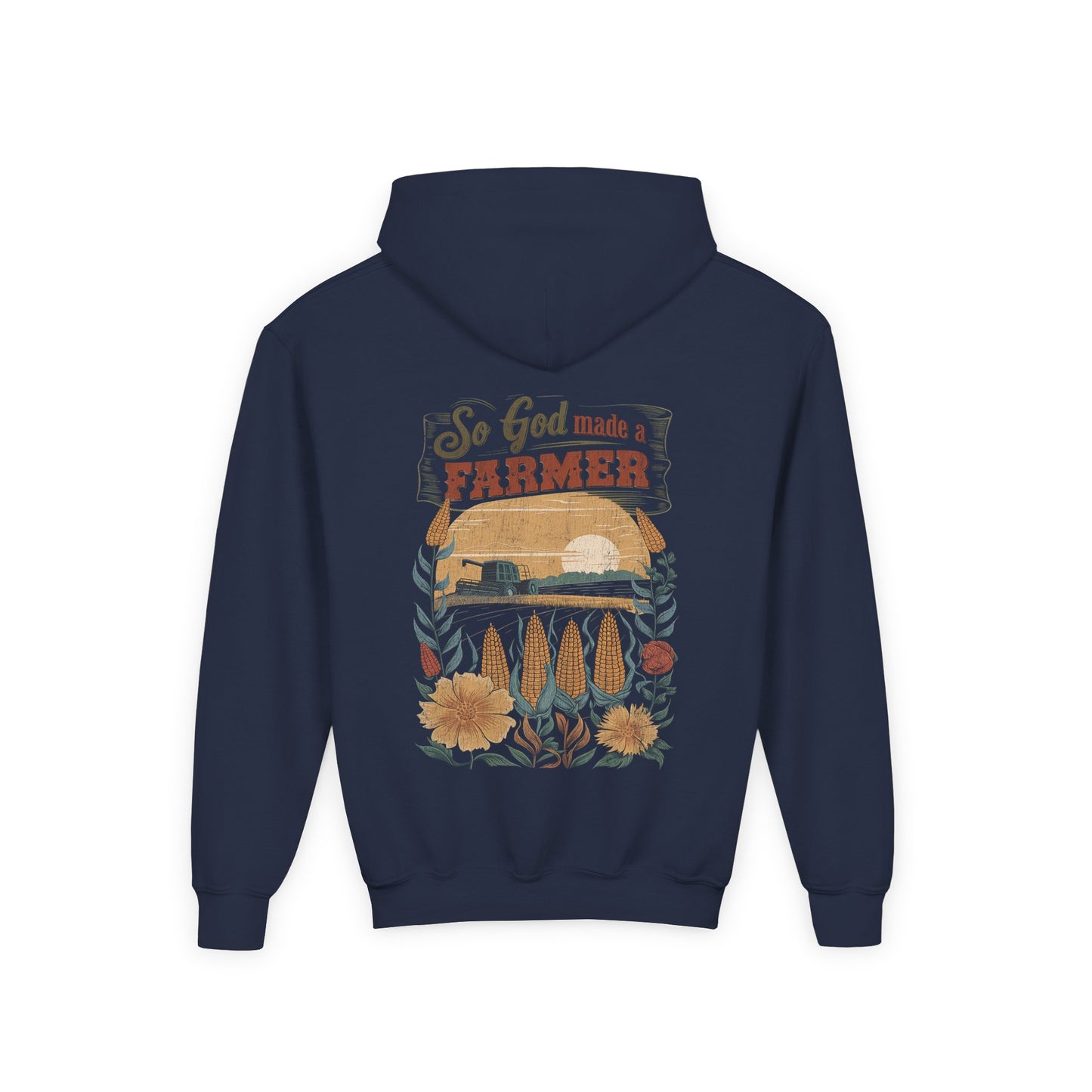 So God Made a Farmer Hoodie, Cozy Gift for Farmers, Perfect for Outdoor Activities, Agricultural Celebrations, Farm Life Enthusiasts, [...]