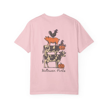🎃 Halloween Party Cow Comfort Colors Tee