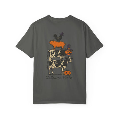 🎃 Halloween Party Cow Comfort Colors Tee