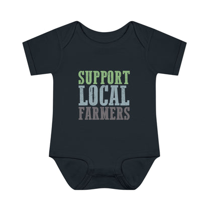 Support Local Farmers Infant Bodysuit