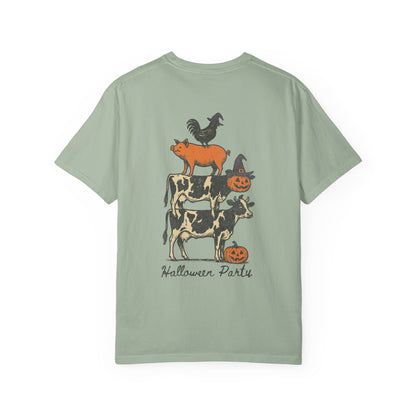 🎃 Halloween Party Cow Comfort Colors Tee