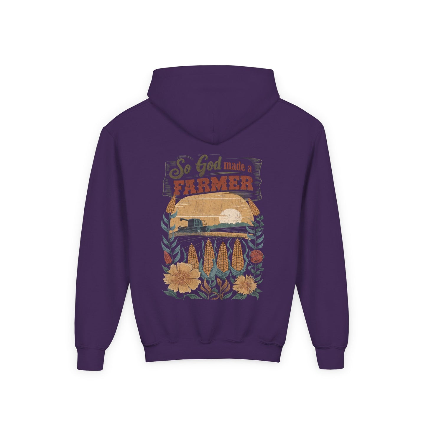 So God Made a Farmer Hoodie, Cozy Gift for Farmers, Perfect for Outdoor Activities, Agricultural Celebrations, Farm Life Enthusiasts, [...]